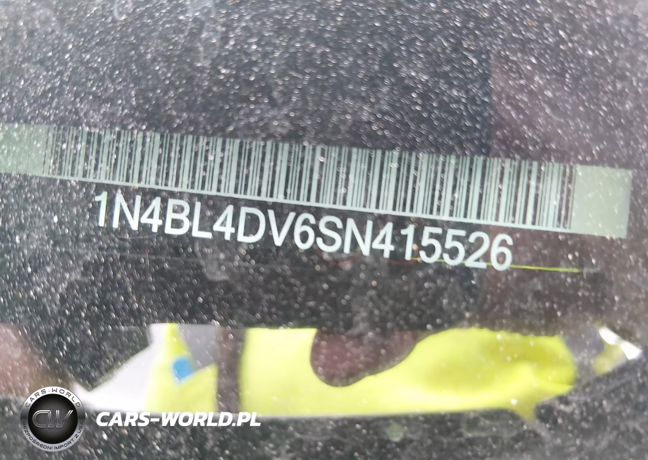 2025 Nissan Altima Sv Fwd VIN:1N4BL4DV6SN415526 - 9