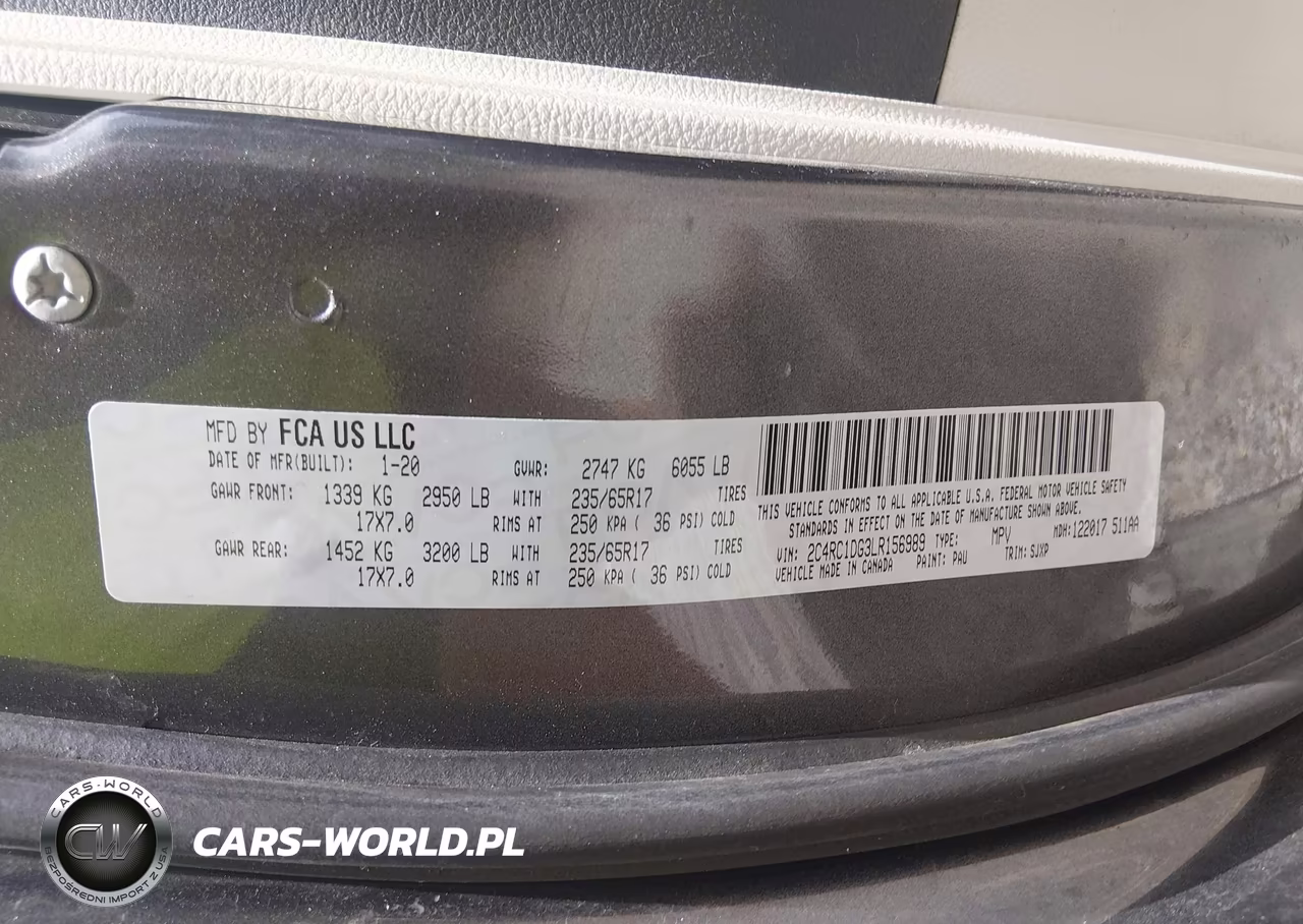 2020 Chrysler Voyager Lxi VIN:2C4RC1DG3LR156989 - 9