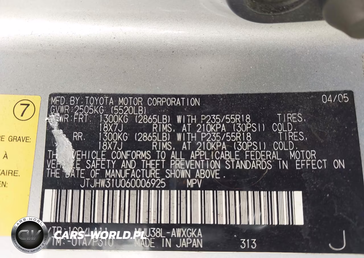 2006 Lexus Rx 400H VIN:JTJHW31U060006925 - 9