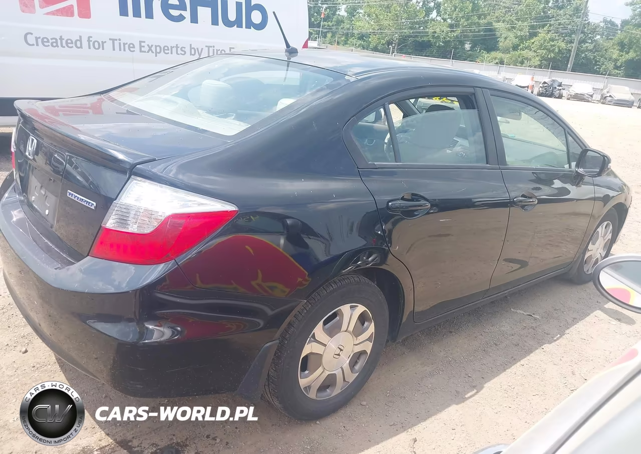 2012 Honda Civic Hybrid VIN:JHMFB4F26CS006638 - 4