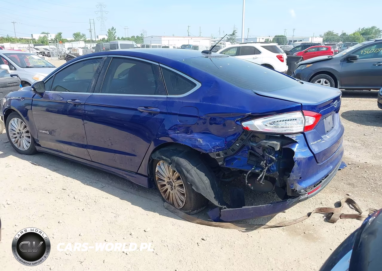 2016 Ford Fusion Hybrid Se VIN:3FA6P0LU6GR264554 - 3