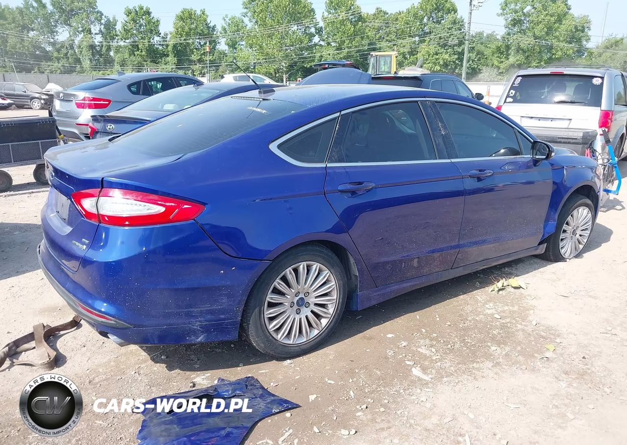 2016 Ford Fusion Hybrid Se VIN:3FA6P0LU6GR264554 - 4