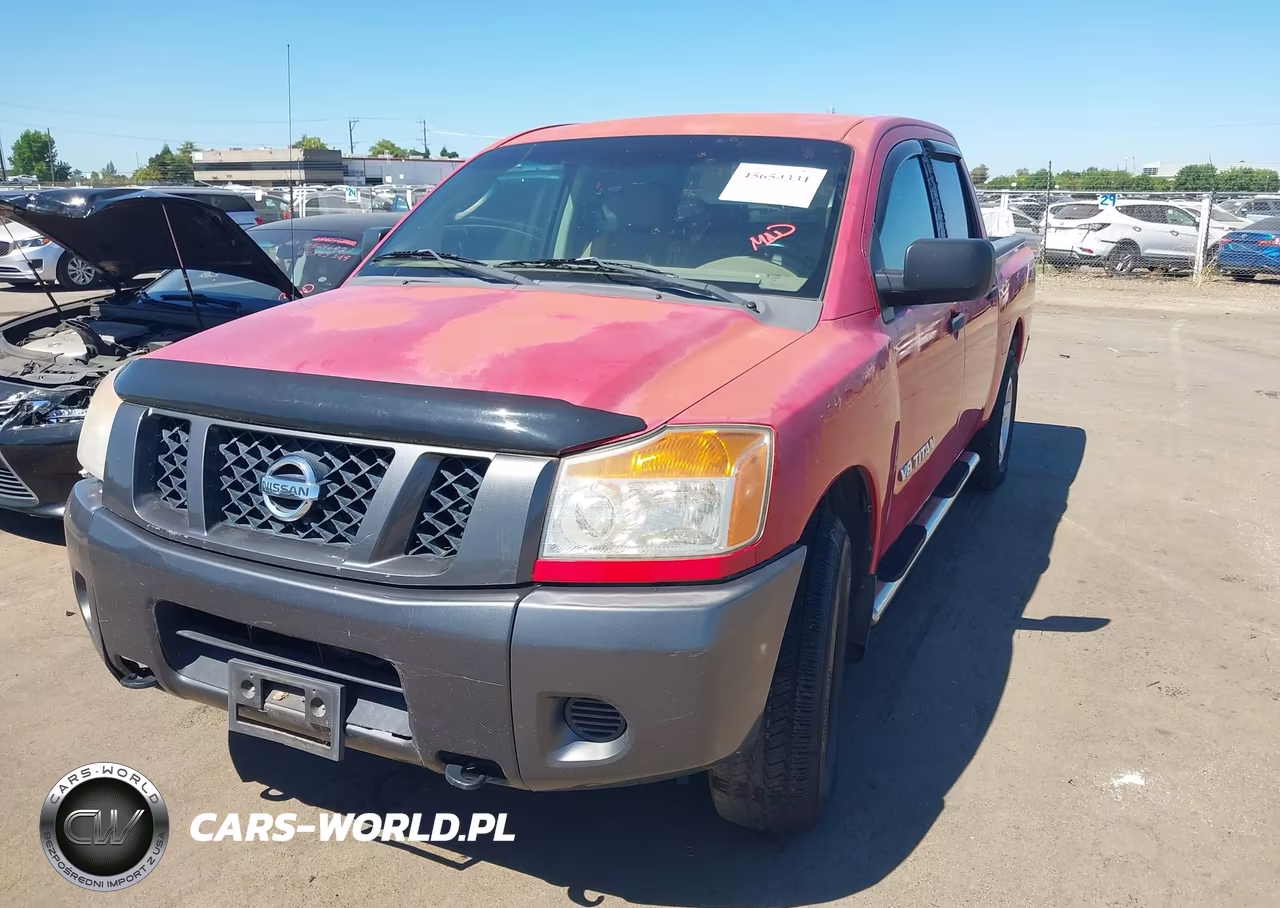 2008 Nissan Titan Xe VIN:1N6AA07C08N307570 - 2