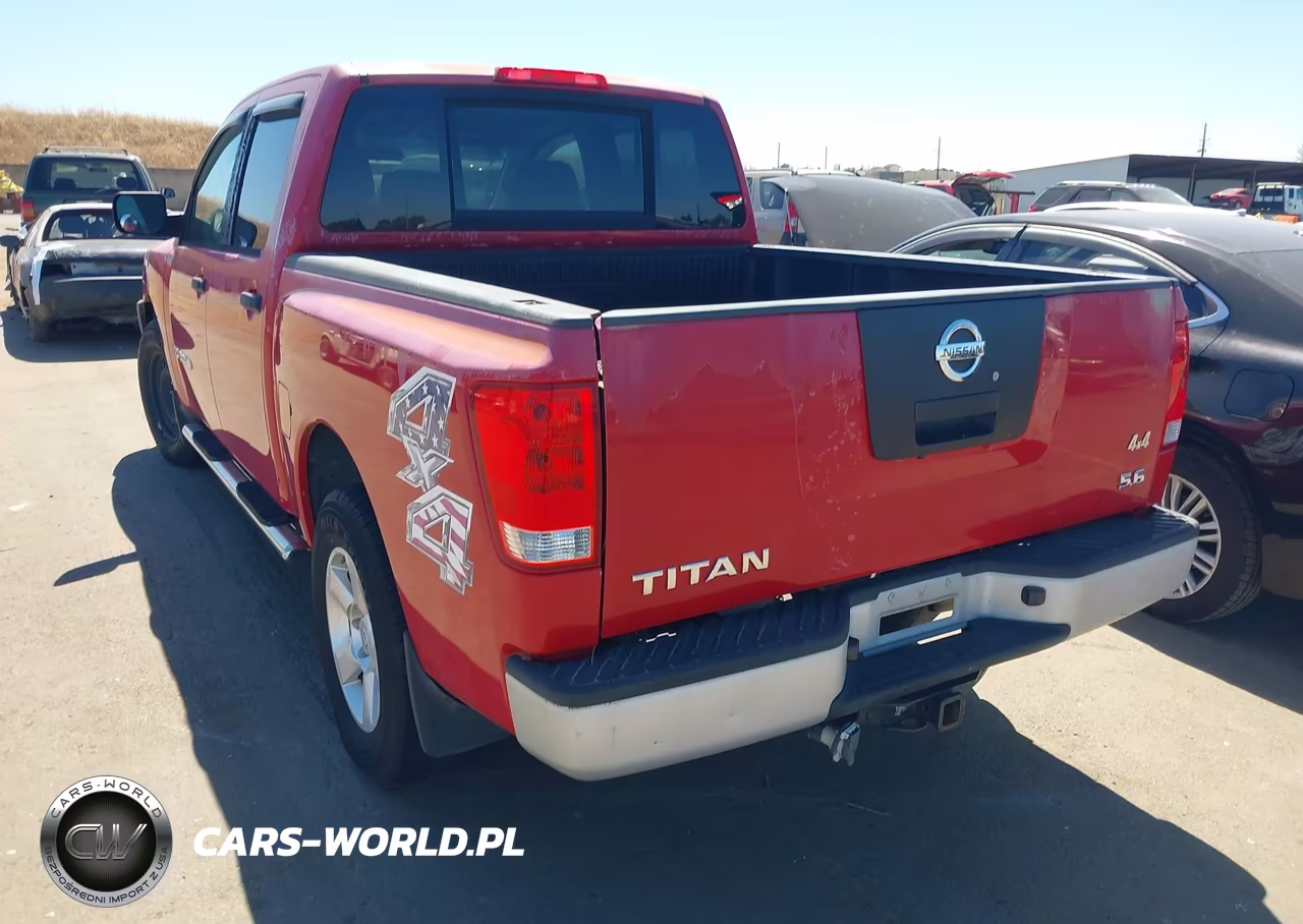 2008 Nissan Titan Xe VIN:1N6AA07C08N307570 - 3