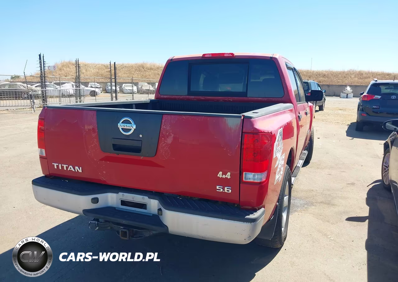 2008 Nissan Titan Xe VIN:1N6AA07C08N307570 - 4