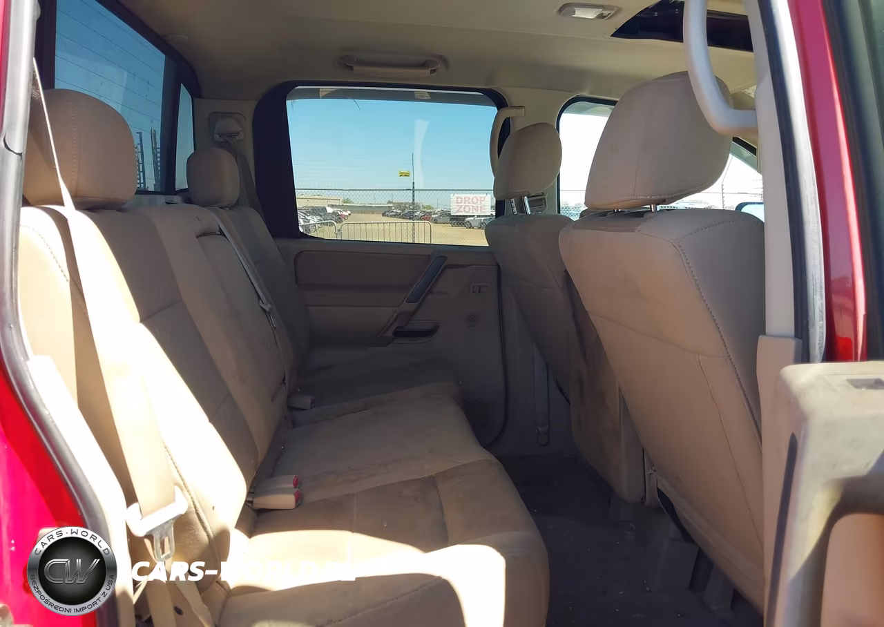 2008 Nissan Titan Xe VIN:1N6AA07C08N307570 - 8