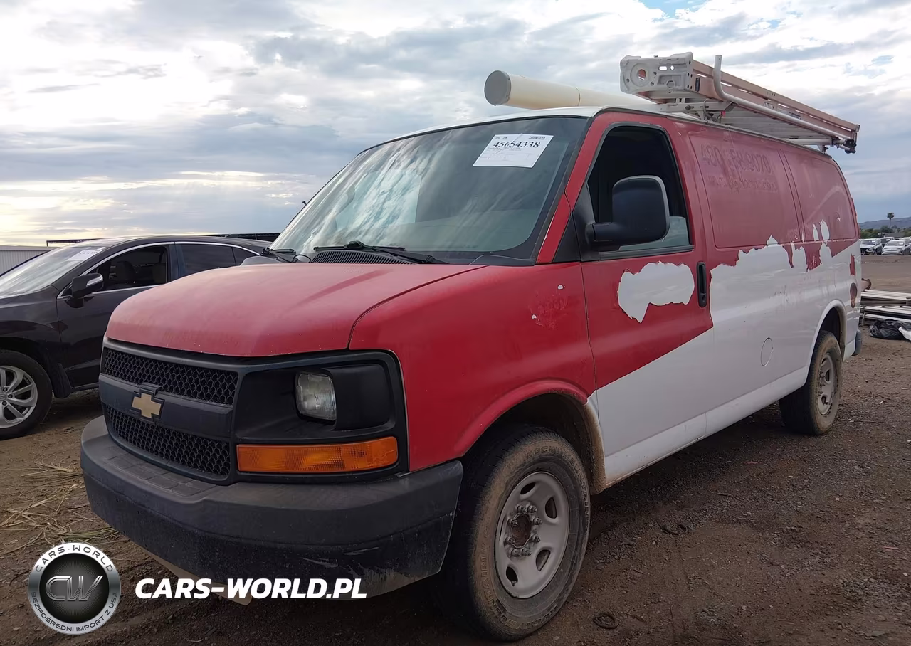 2016 Chevrolet Express 2500 Work Van VIN:1GCWGAFF3G1298412 - 2
