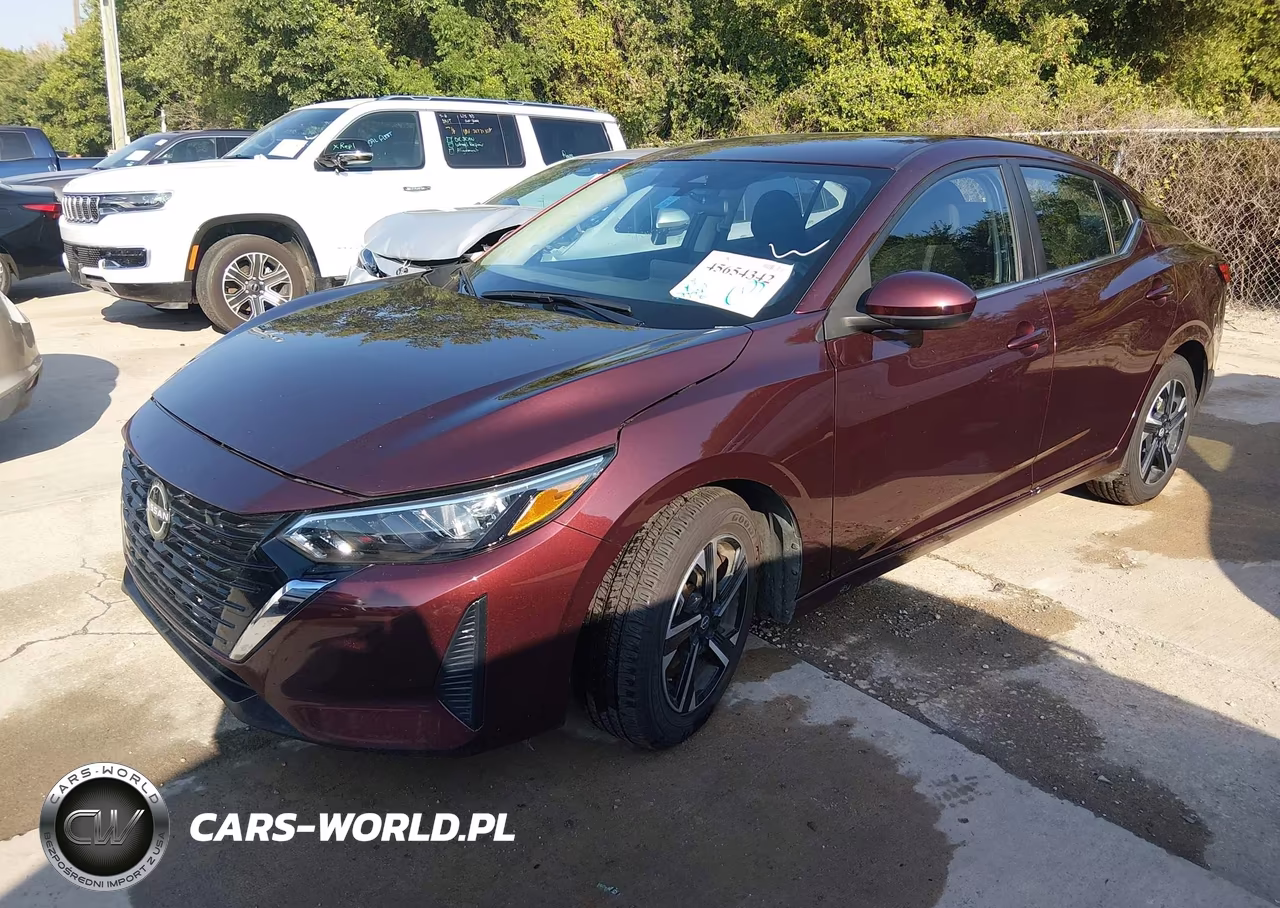 2025 Nissan Sentra Sv VIN:3N1AB8CV7SY275302 - 2