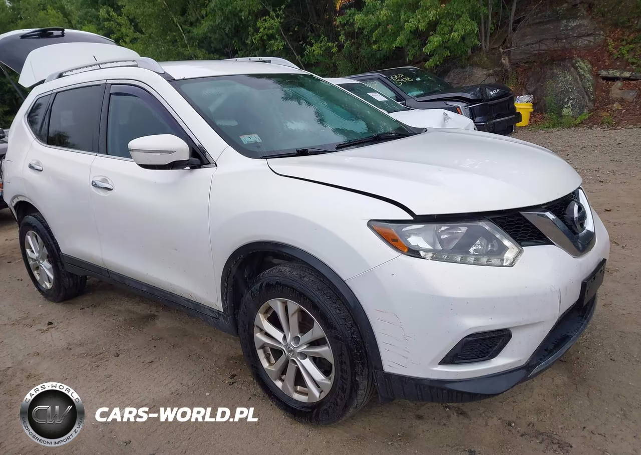 2014 Nissan Rogue Sv VIN:5N1AT2MV2EC754399 - 1