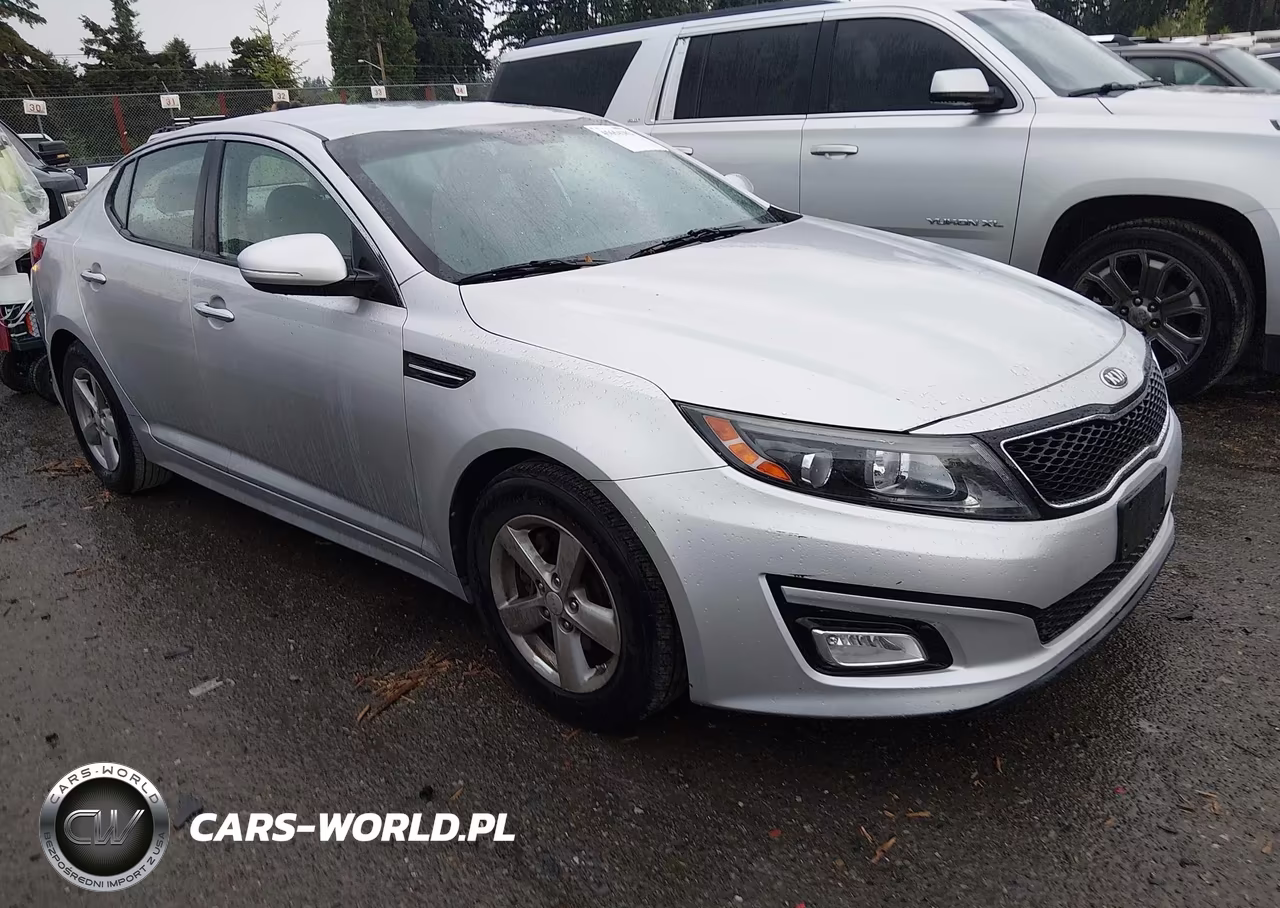2015 Kia Optima Lx VIN:5XXGM4A72FG398728 - 1