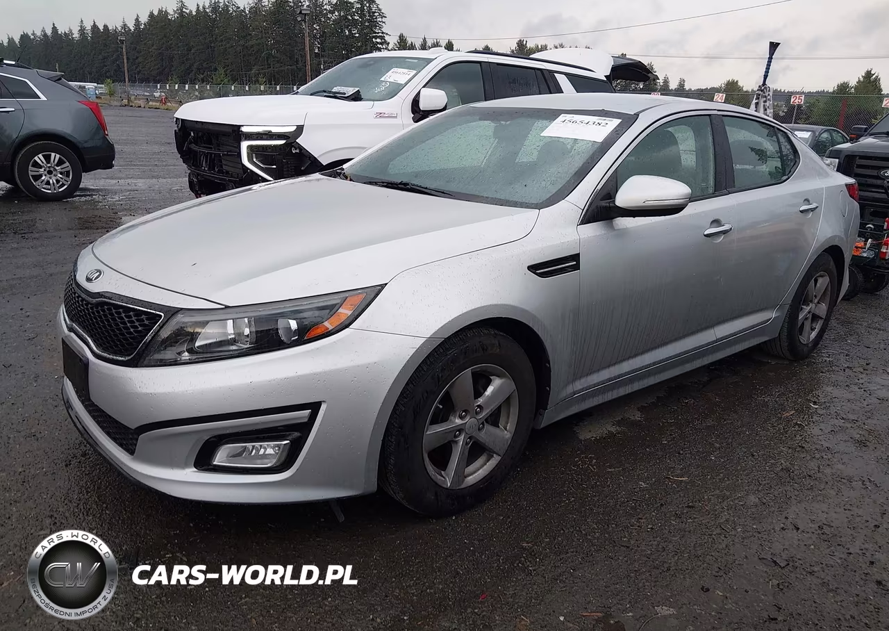 2015 Kia Optima Lx VIN:5XXGM4A72FG398728 - 2