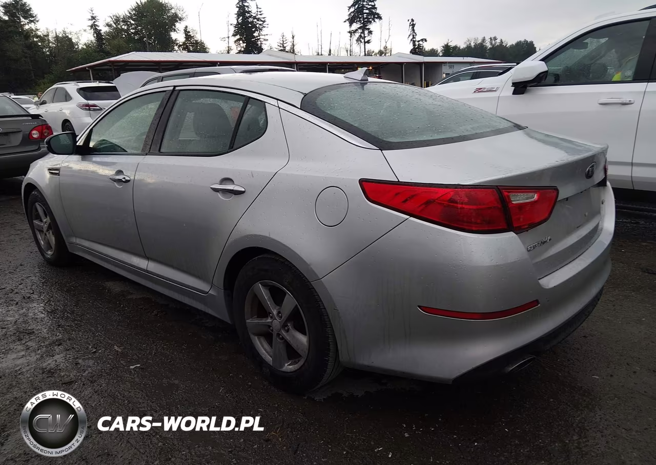 2015 Kia Optima Lx VIN:5XXGM4A72FG398728 - 3