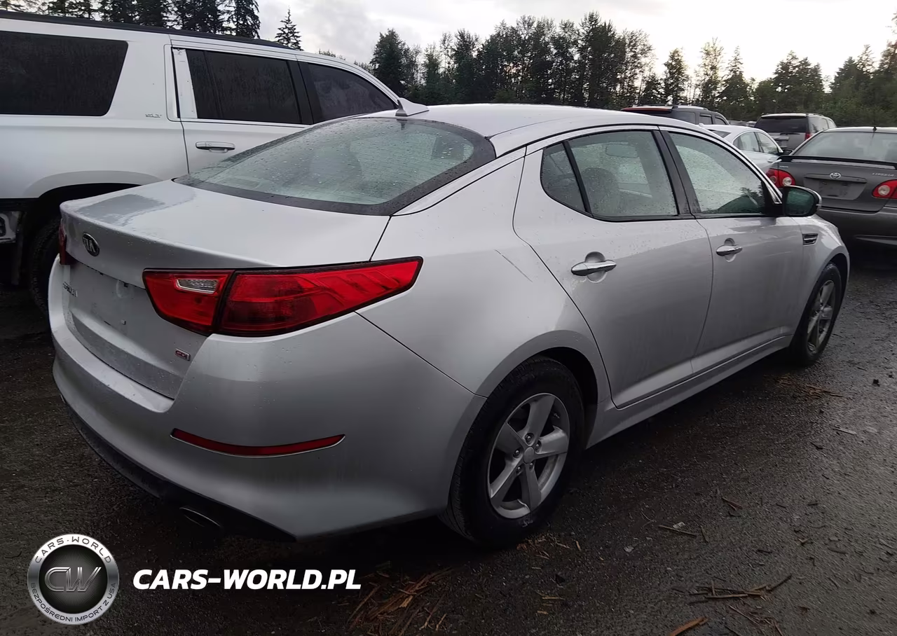 2015 Kia Optima Lx VIN:5XXGM4A72FG398728 - 4