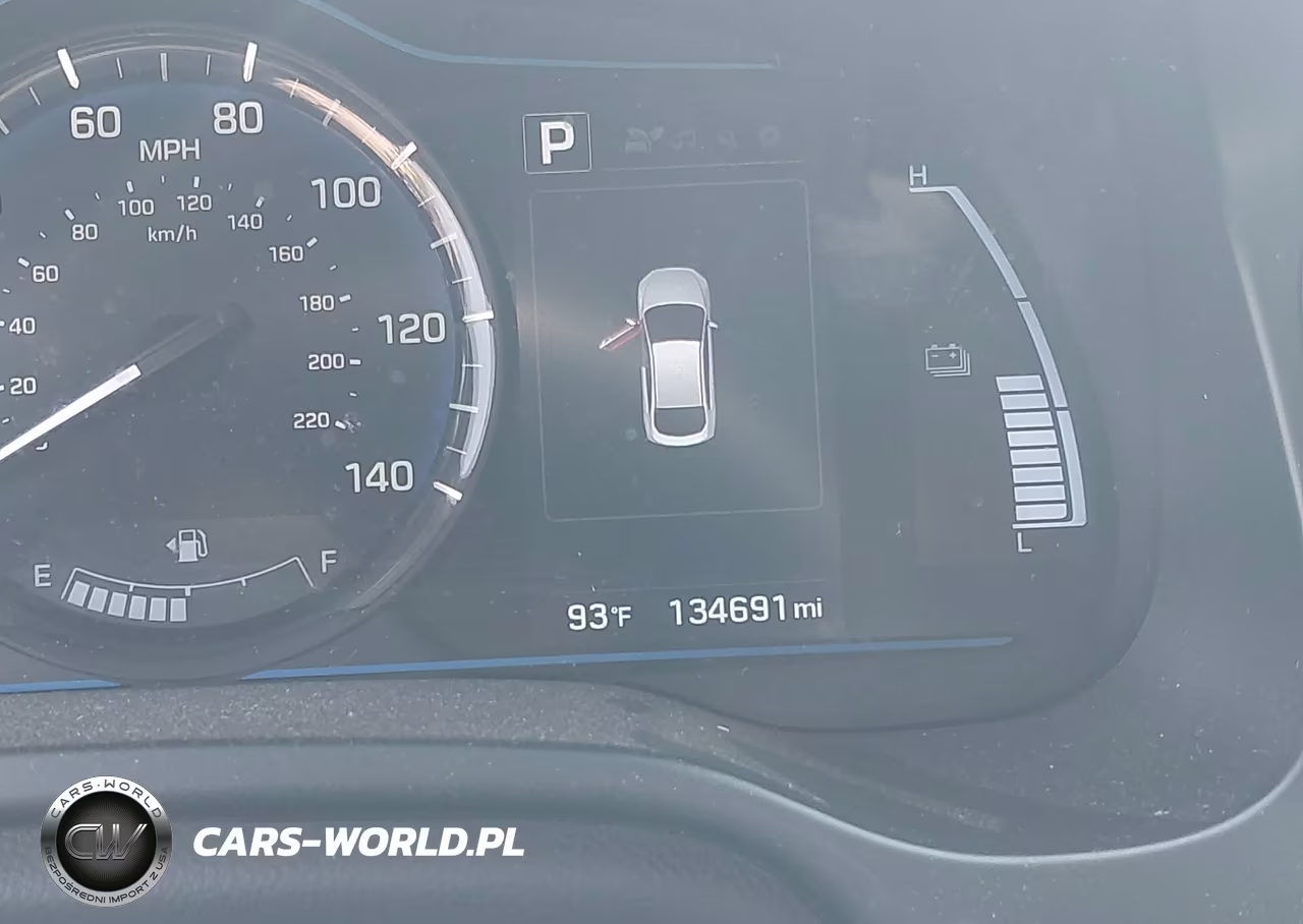 2018 Hyundai Ioniq Hybrid Blue VIN:KMHC65LC2JU072693 - 15