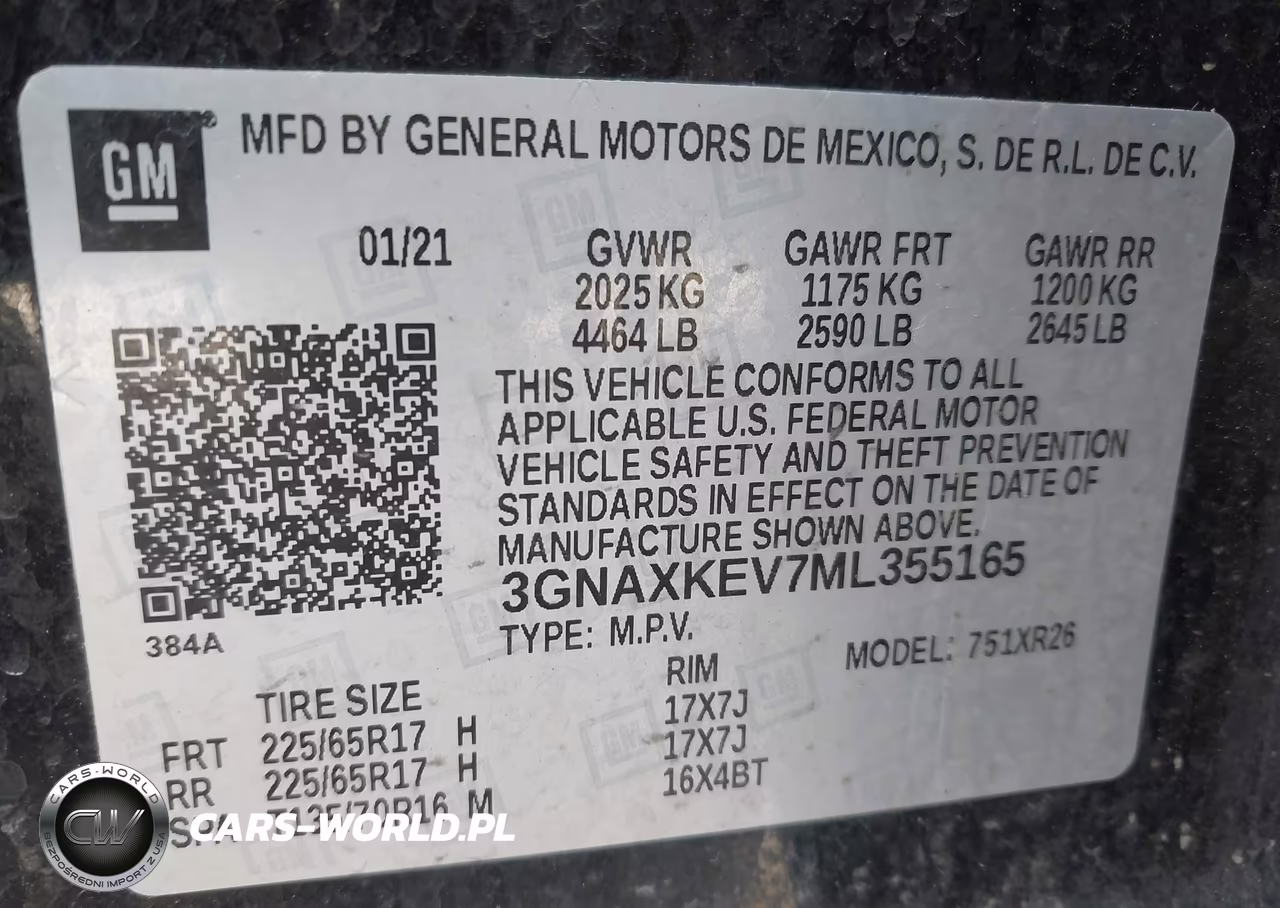 2021 Chevrolet Equinox Fwd Lt VIN:3GNAXKEV7ML355165 - 9