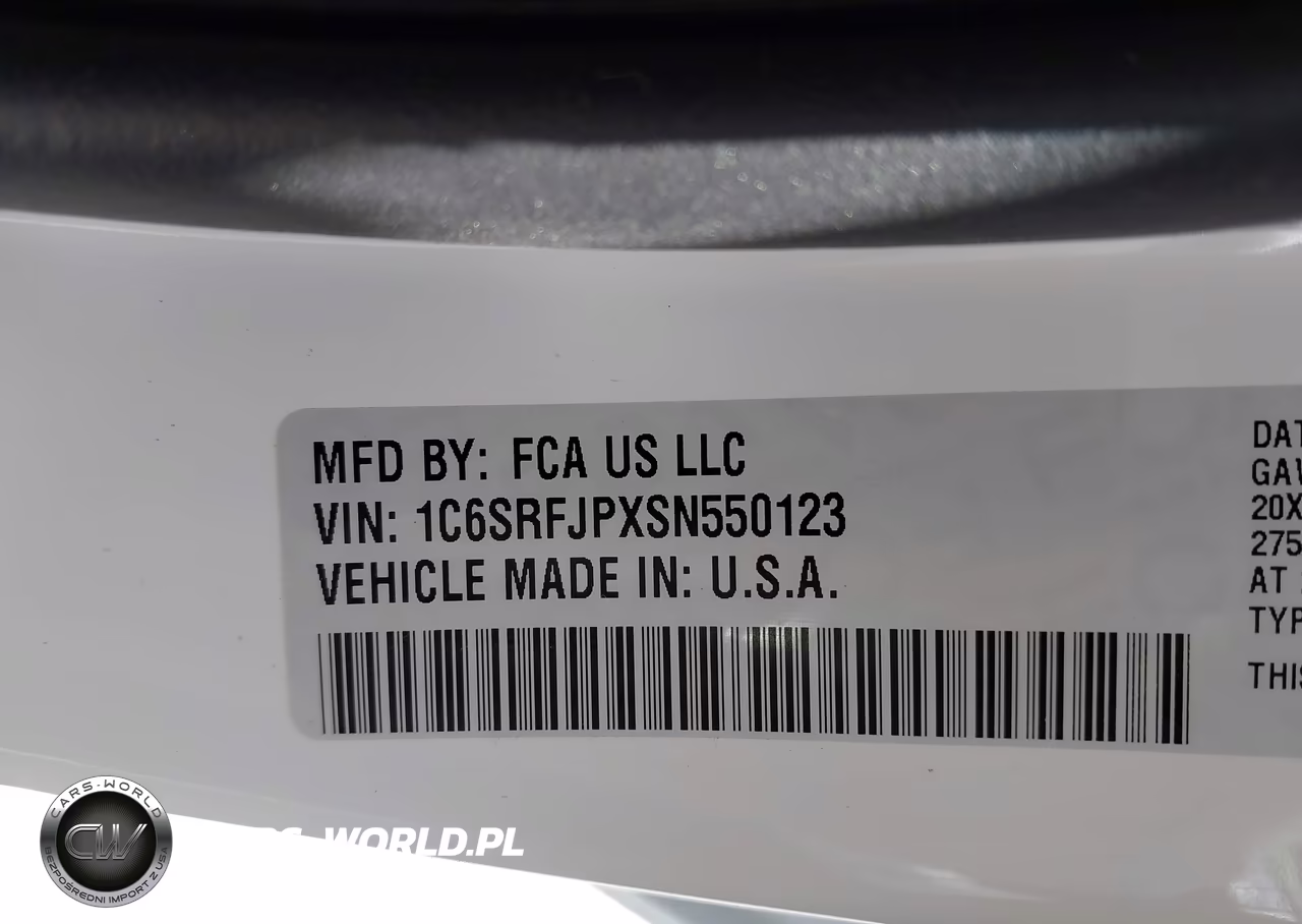 2025 Ram 1500 Laramie 4X4 5'7 Box VIN:1C6SRFJPXSN550123 - 9