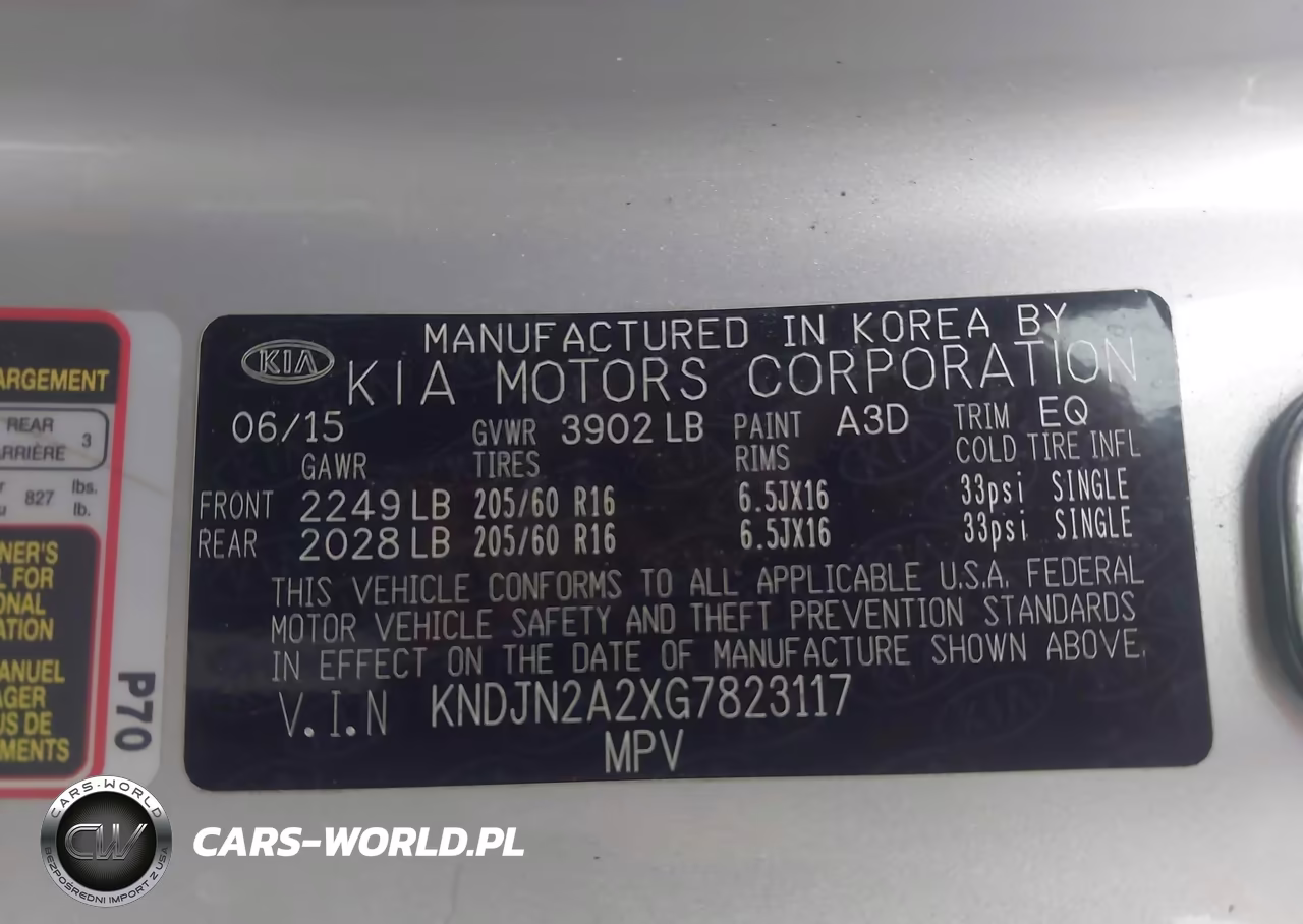2016 Kia Soul VIN:KNDJN2A2XG7823117 - 9