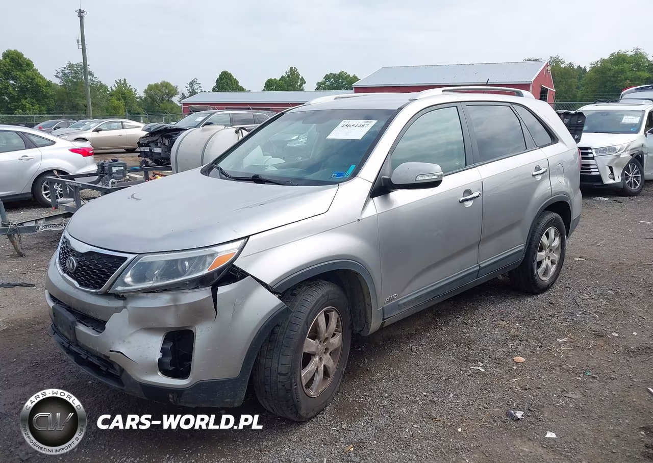 2014 Kia Sorento Lx V6 VIN:5XYKTDA76EG545897 - 2