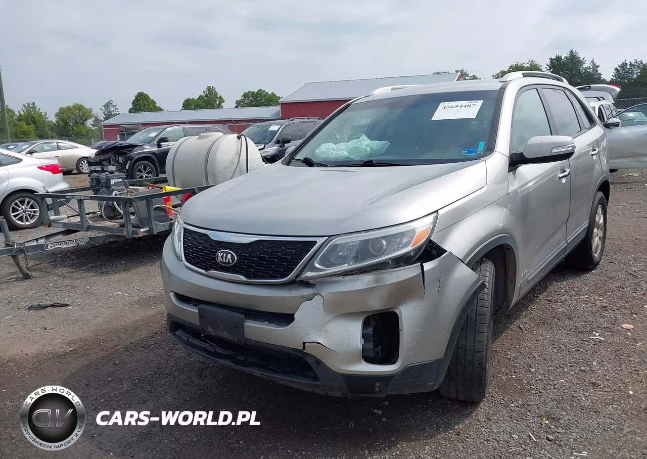 2014 Kia Sorento Lx V6 VIN:5XYKTDA76EG545897 - 6