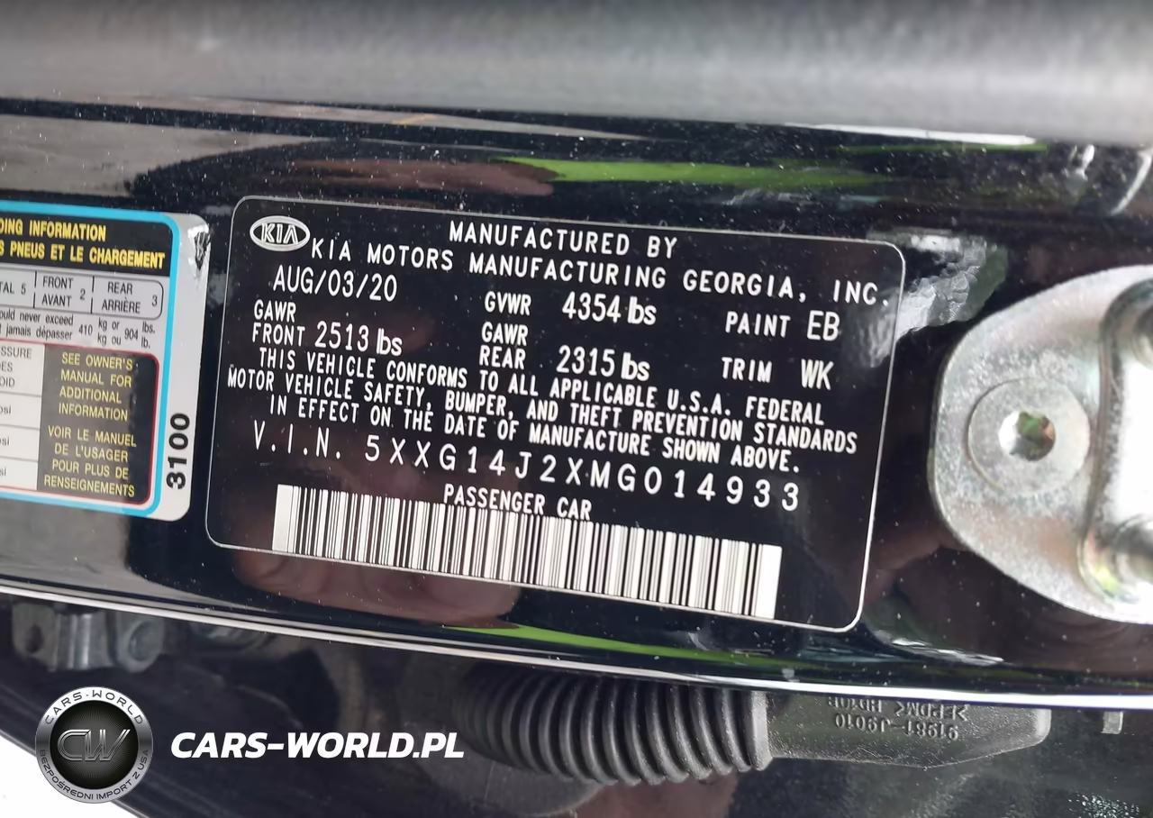 2021 Kia K5 Lxs VIN:5XXG14J2XMG014933 - 9