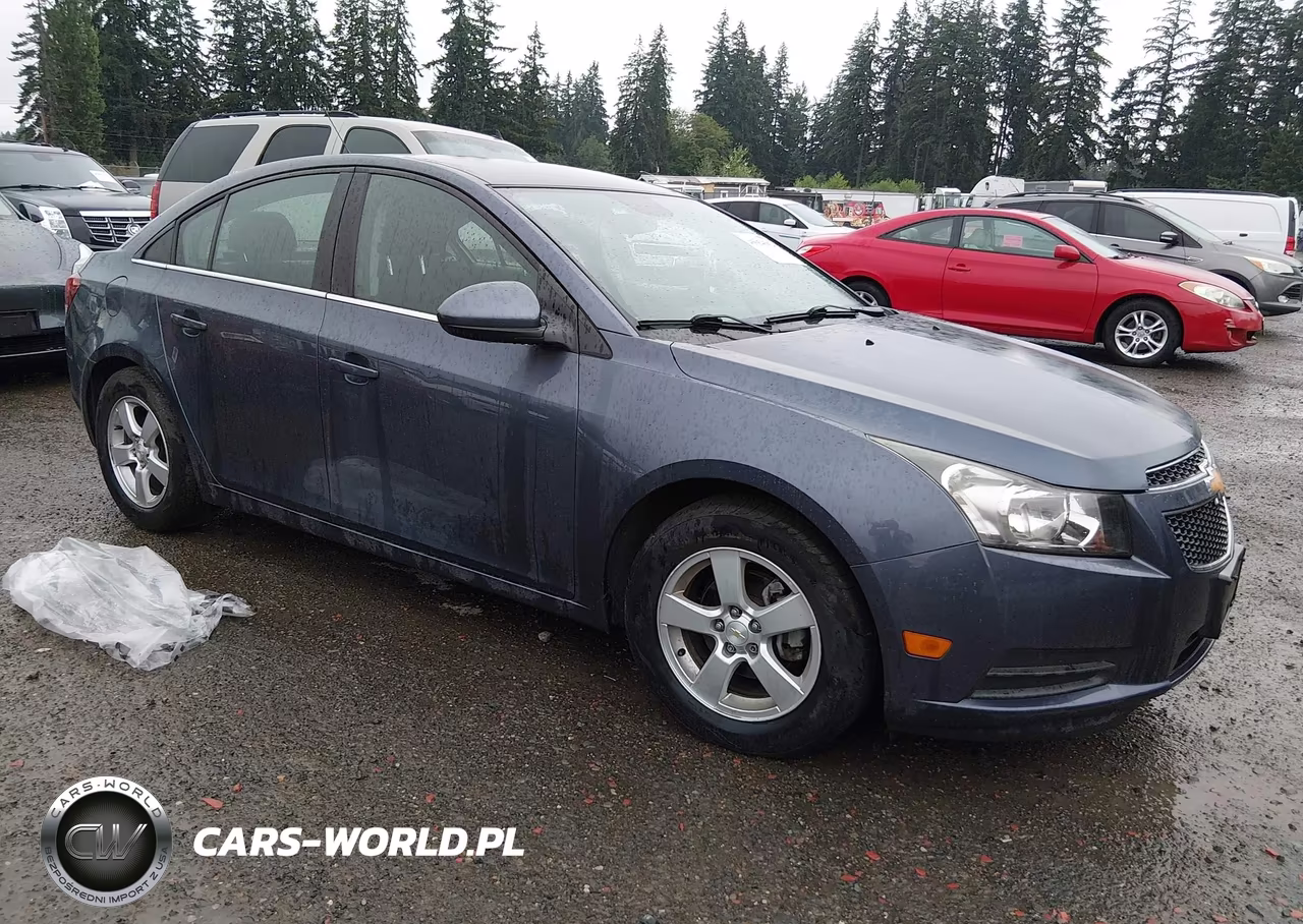 2014 Chevrolet Cruze Lt VIN:1G1PK5SB1E7466113 - 1