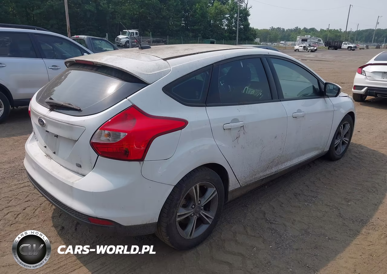 2014 Ford Focus Se VIN:1FADP3K28EL374669 - 4