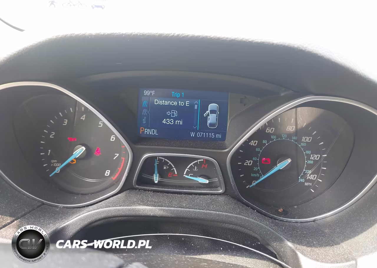 2014 Ford Focus Se VIN:1FADP3K28EL374669 - 7
