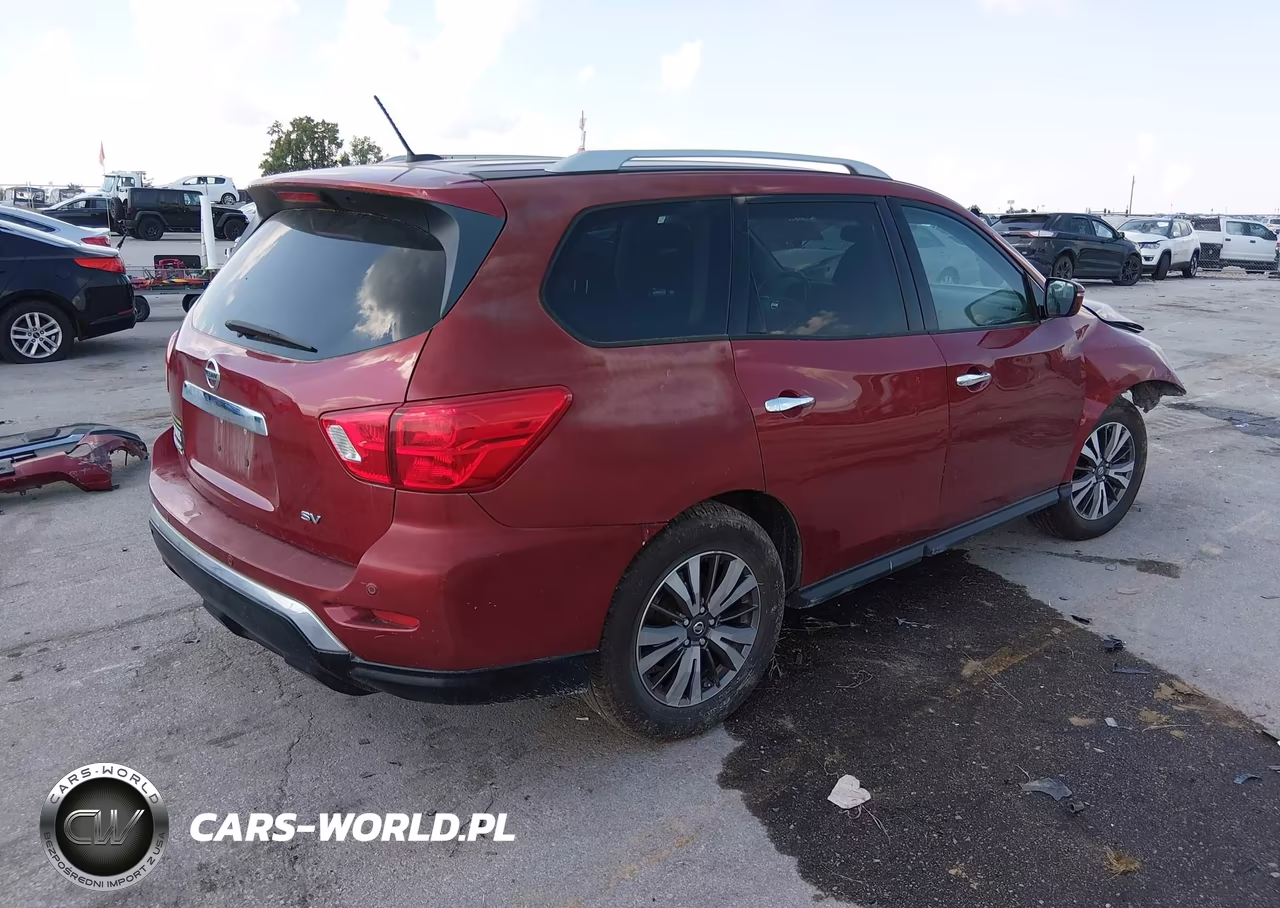 2017 Nissan Pathfinder Sv VIN:5N1DR2MN1HC677735 - 4