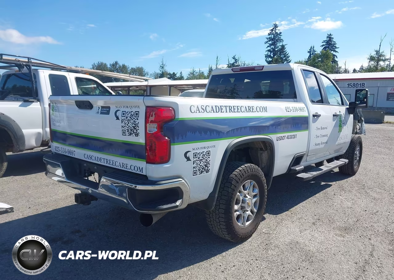 2024 Chevrolet Silverado 3500Hd 4Wd Long Bed Work Truck VIN:1GC5YSEY3RF392460 - 4
