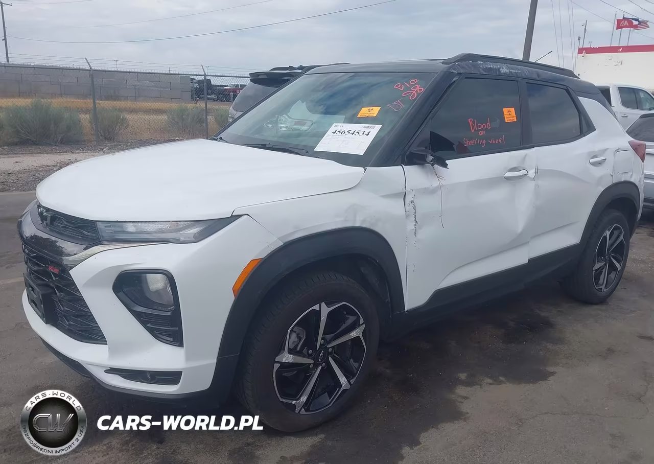 2021 Chevrolet Trailblazer Awd Rs VIN:KL79MUSL3MB154428 - 2