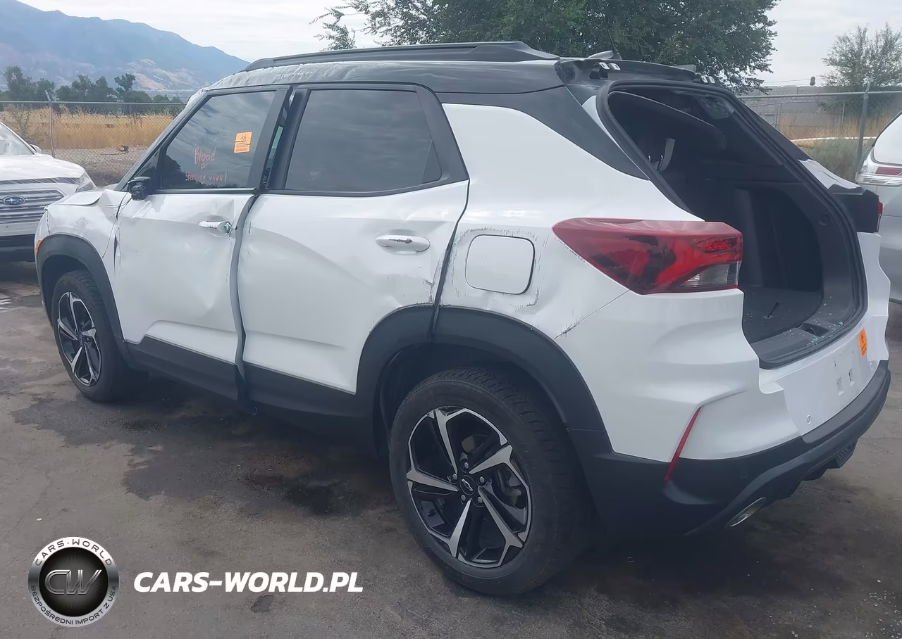 2021 Chevrolet Trailblazer Awd Rs VIN:KL79MUSL3MB154428 - 3