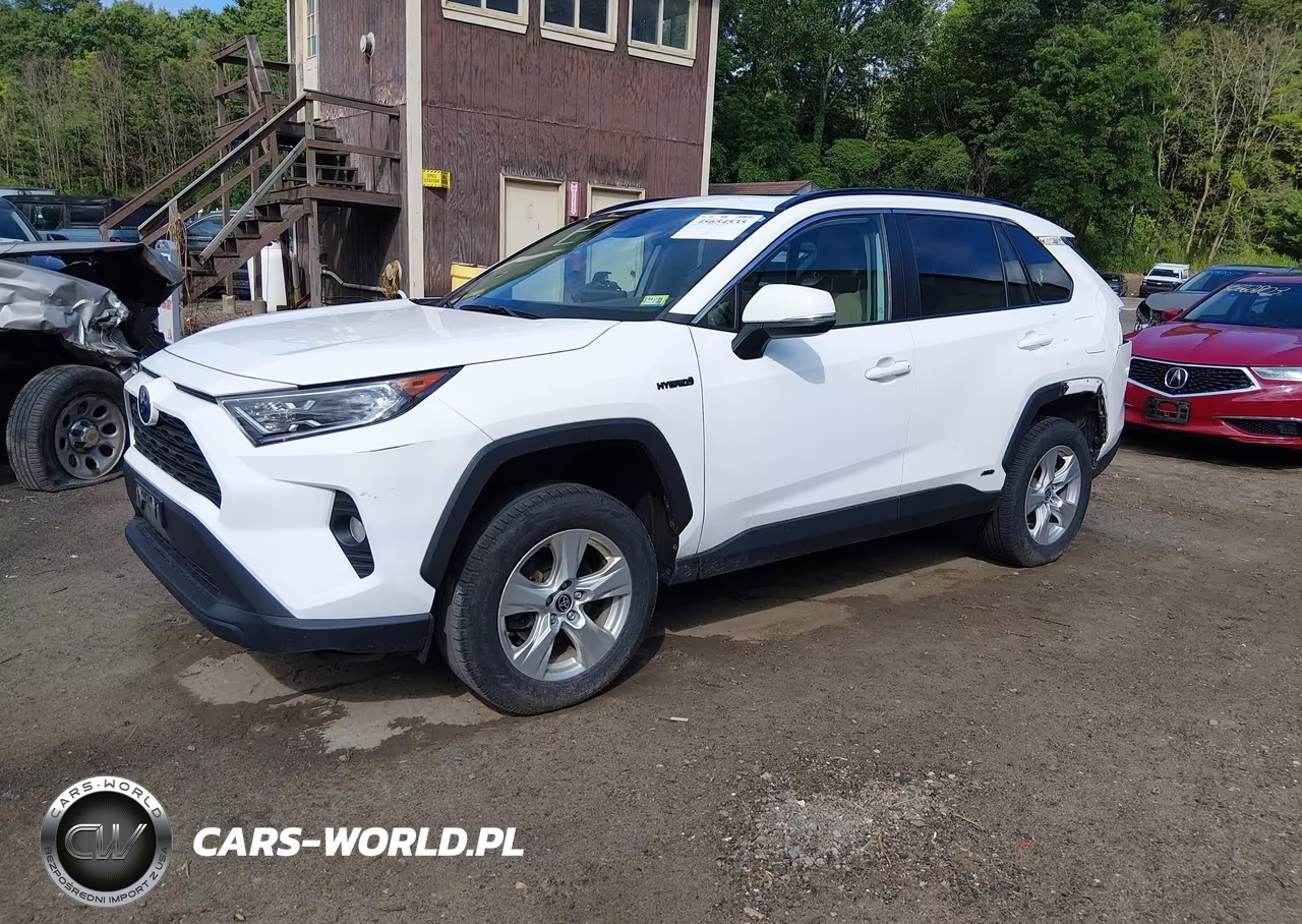 2021 Toyota Rav4 Hybrid Xle VIN:4T3RWRFV7MU044351 - 2