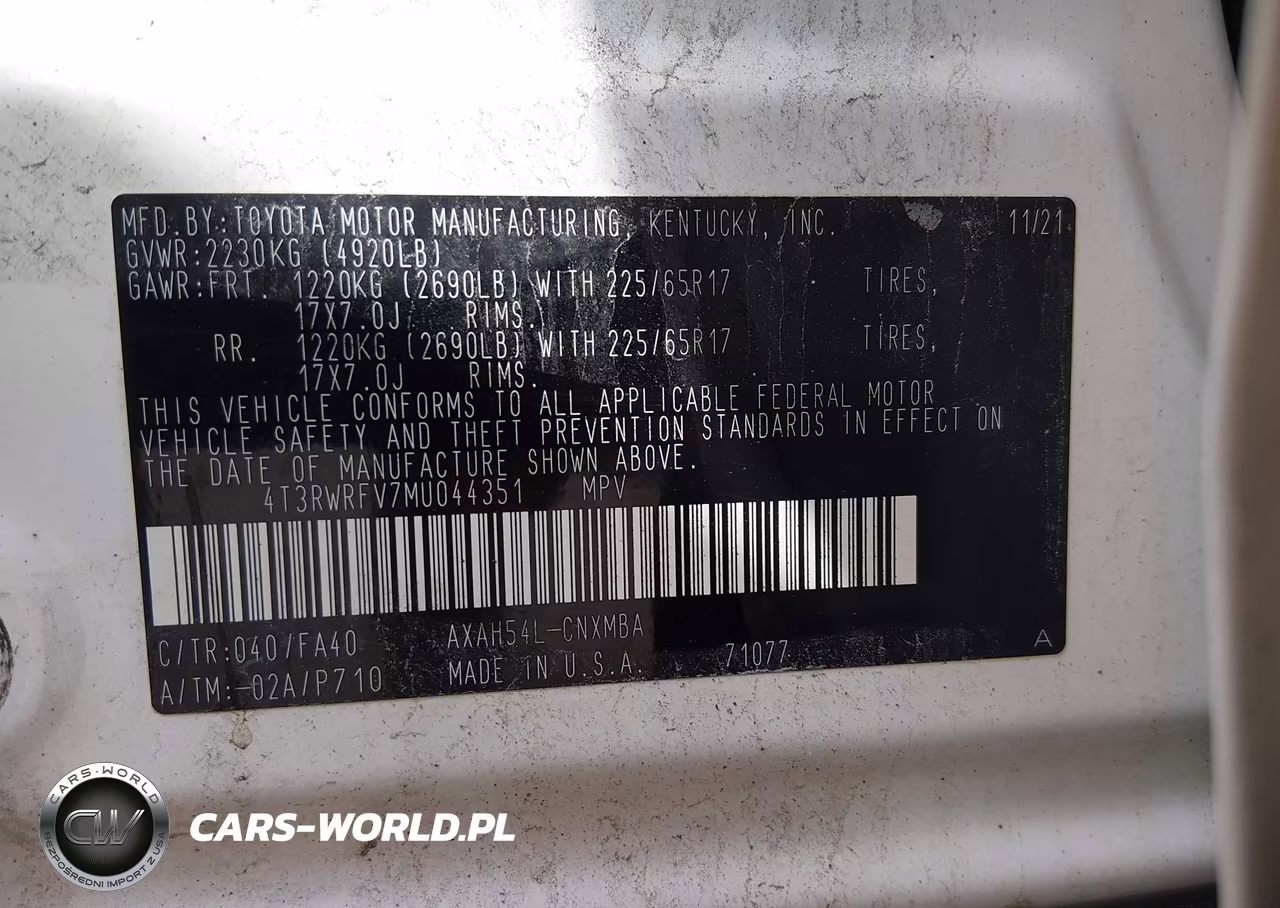 2021 Toyota Rav4 Hybrid Xle VIN:4T3RWRFV7MU044351 - 9