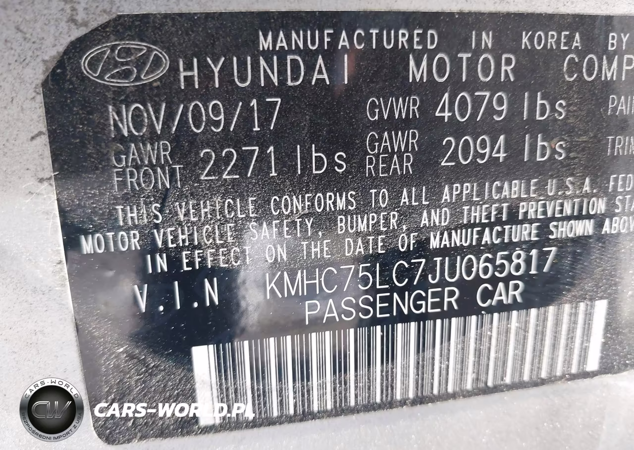 2018 Hyundai Ioniq Hybrid Sel VIN:KMHC75LC7JU065817 - 9