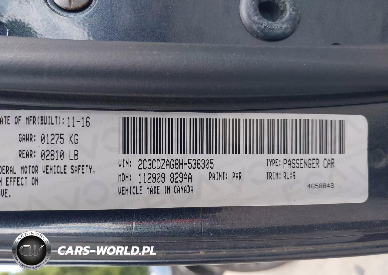 2017 Dodge Challenger Sxt Plus VIN:2C3CDZAG8HH536305 - 9