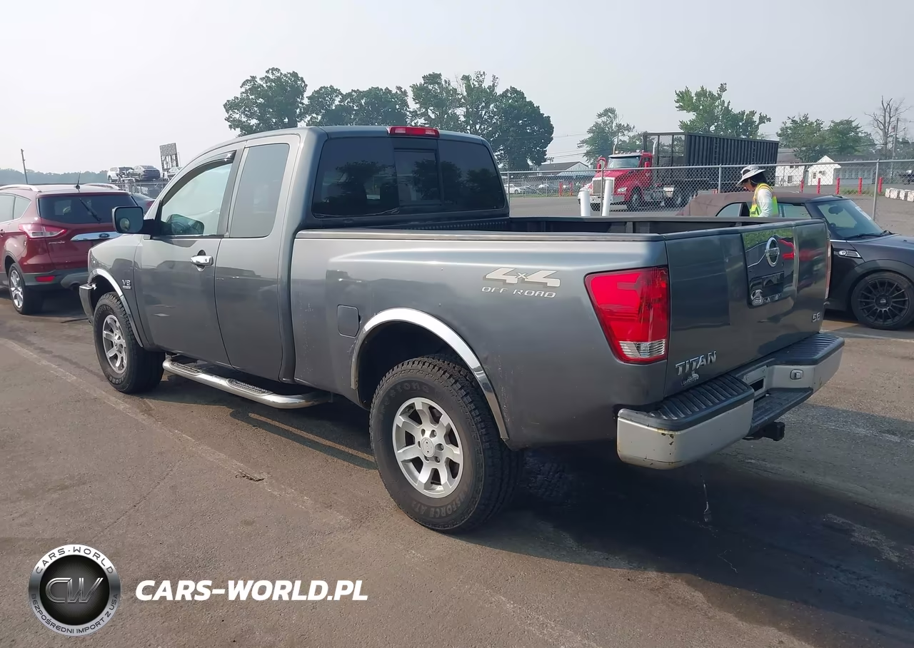 2004 Nissan Titan Xe VIN:1N6AA06B44N551192 - 3