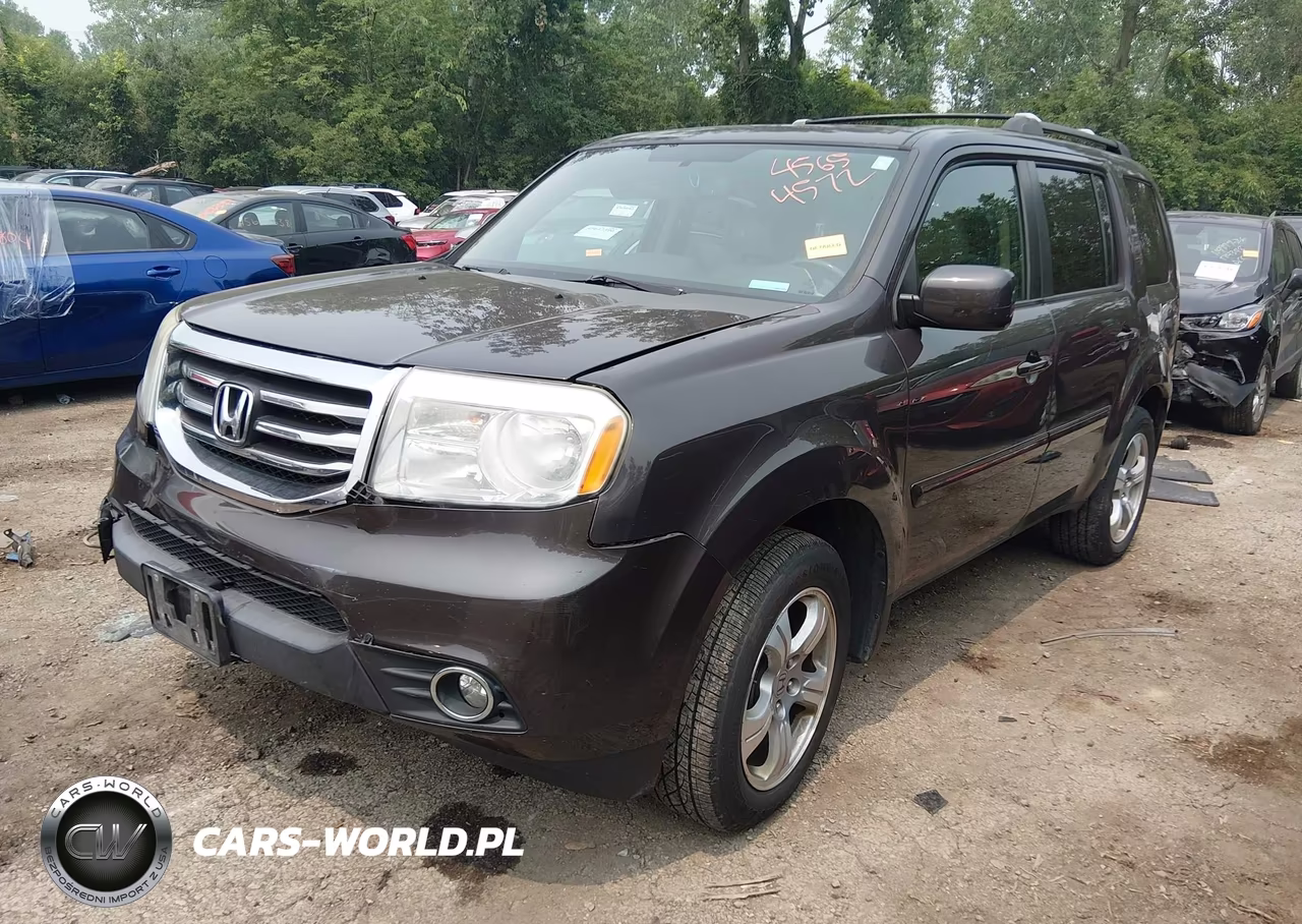 2014 Honda Pilot Ex-L VIN:5FNYF4H73EB048689 - 2
