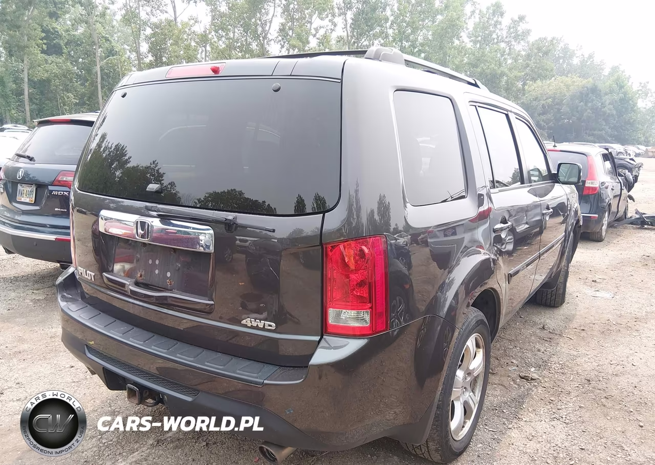 2014 Honda Pilot Ex-L VIN:5FNYF4H73EB048689 - 4