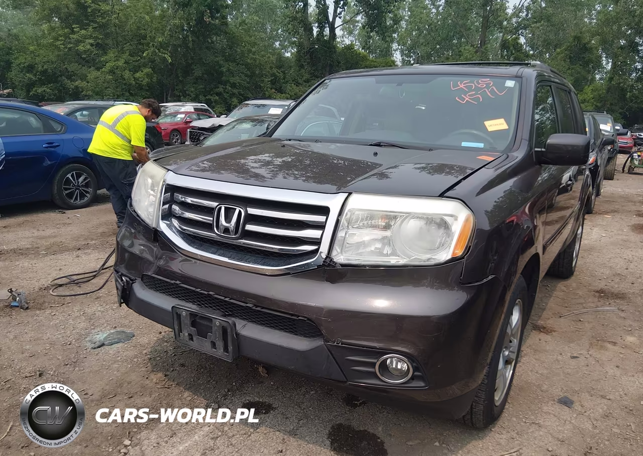 2014 Honda Pilot Ex-L VIN:5FNYF4H73EB048689 - 6