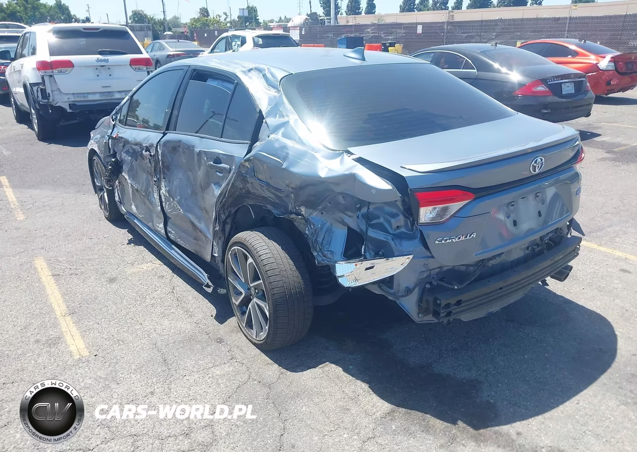 2022 Toyota Corolla Se VIN:5YFP4MCE9NP110589 - 3