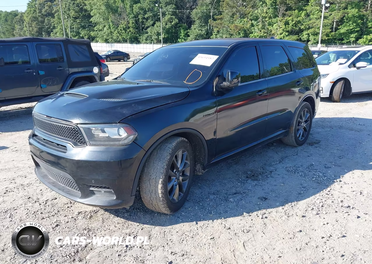 2020 Dodge Durango R-T Rwd VIN:1C4SDHCT0LC410639 - 2