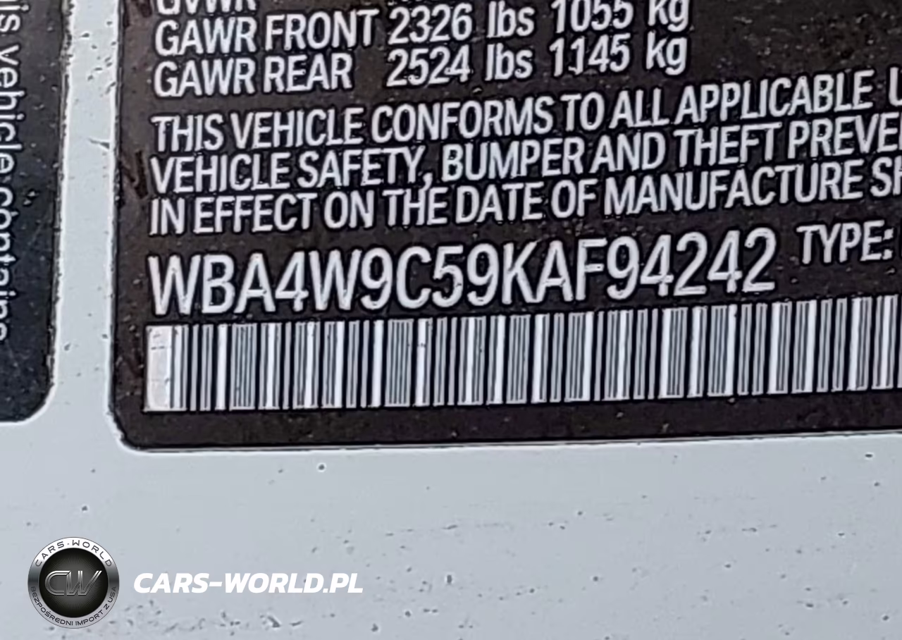 2019 BMW 440I xDrive VIN:WBA4W9C59KAF94242 - 9