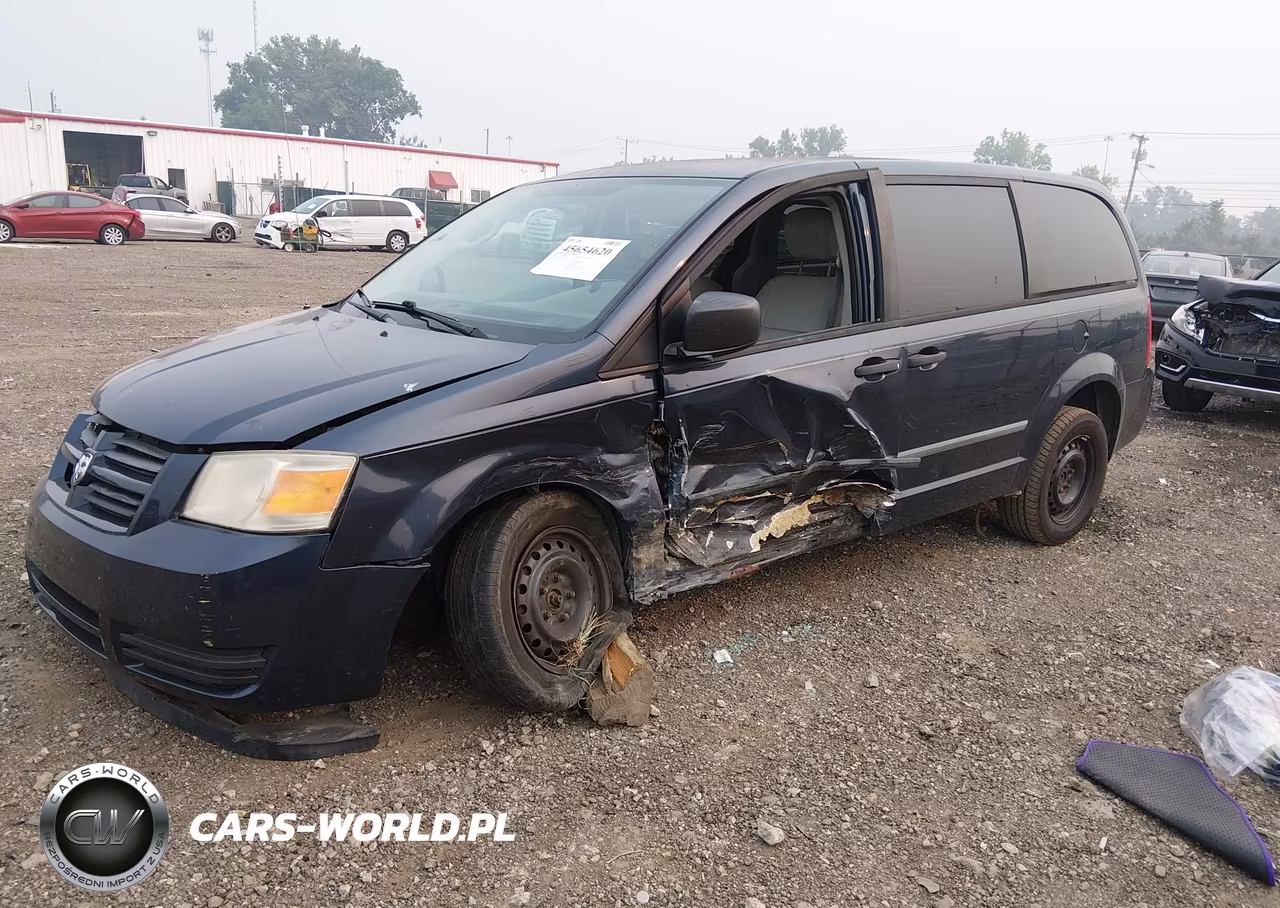 2008 Dodge Grand Caravan Se VIN:2D8HN44H08R695174 - 2