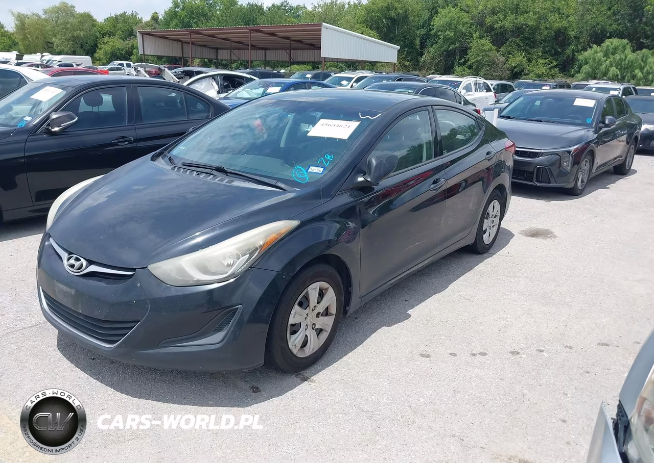 2016 Hyundai Elantra Se VIN:5NPDH4AE2GH694666 - 2