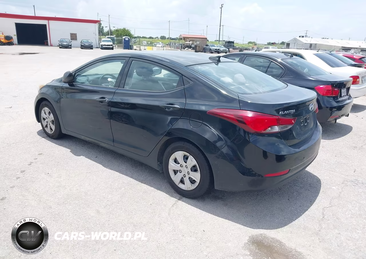 2016 Hyundai Elantra Se VIN:5NPDH4AE2GH694666 - 3