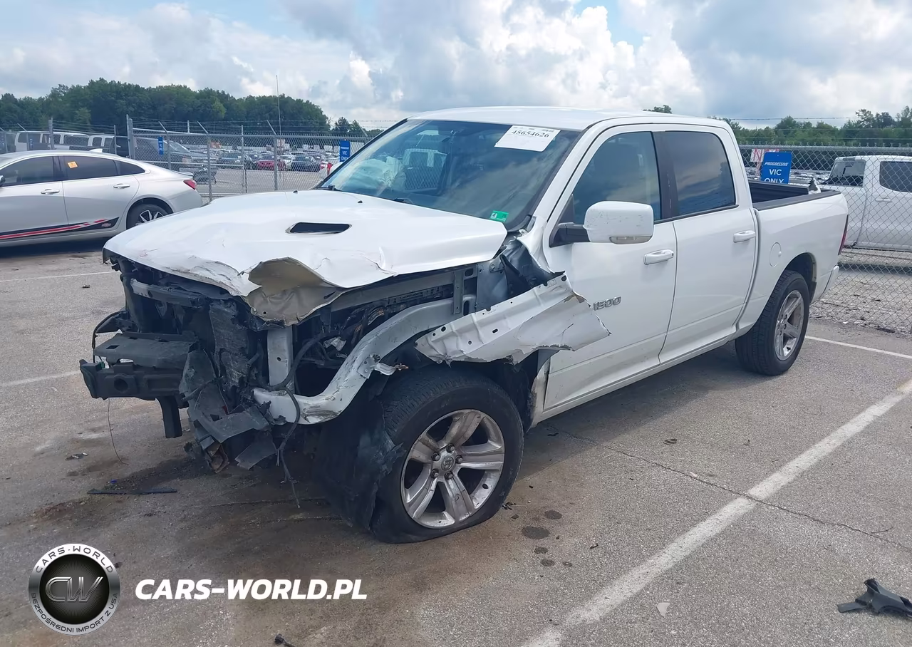 2012 Ram 1500 Sport VIN:1C6RD7MT8CS126325 - 2