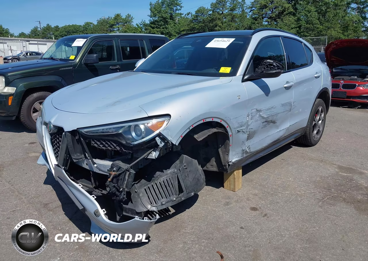 2022 Alfa Romeo Stelvio Ti Awd VIN:ZASPAKBN8N7D40065 - 2