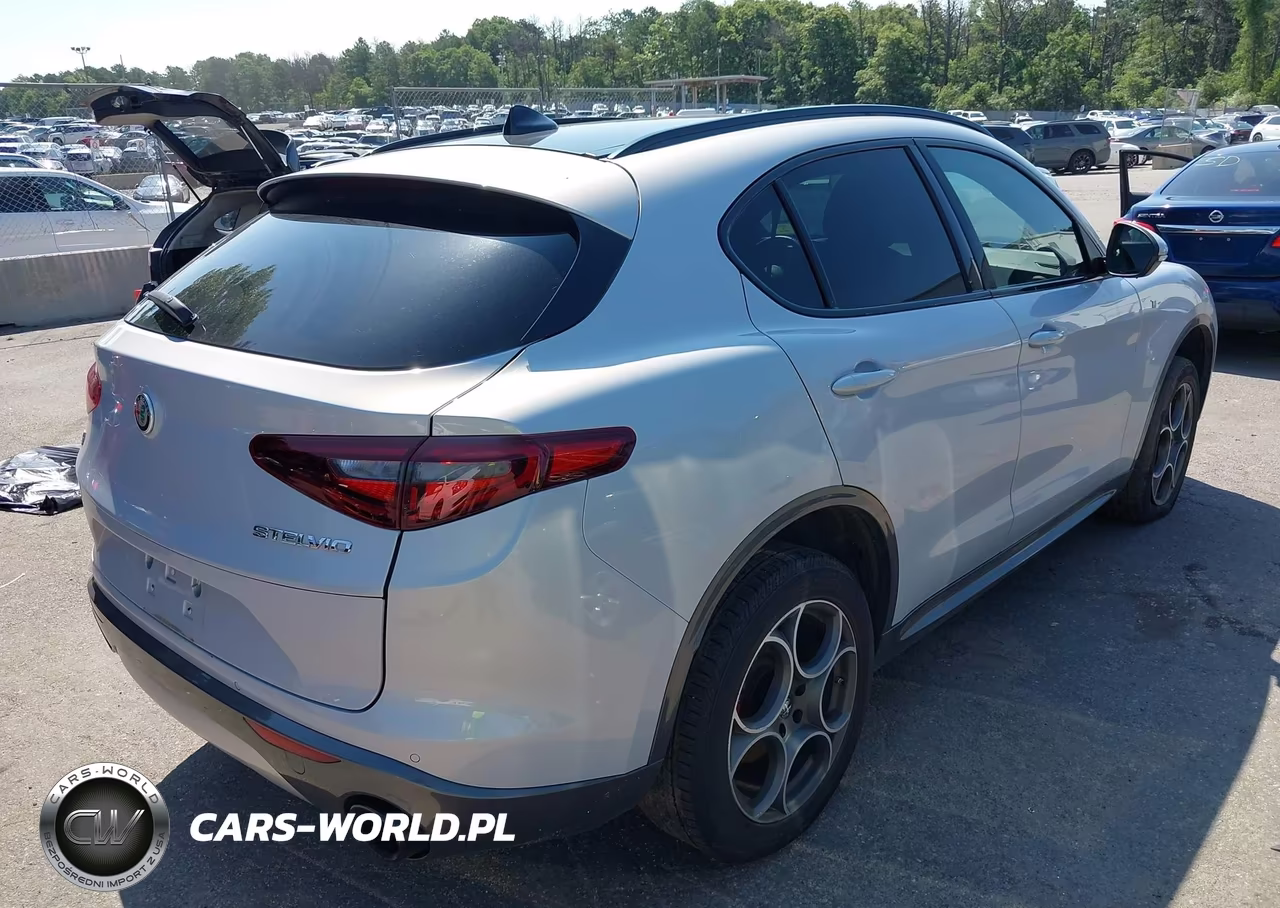 2022 Alfa Romeo Stelvio Ti Awd VIN:ZASPAKBN8N7D40065 - 4