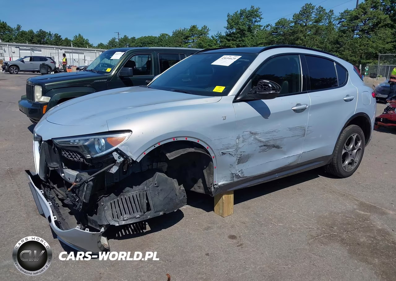 2022 Alfa Romeo Stelvio Ti Awd VIN:ZASPAKBN8N7D40065 - 6