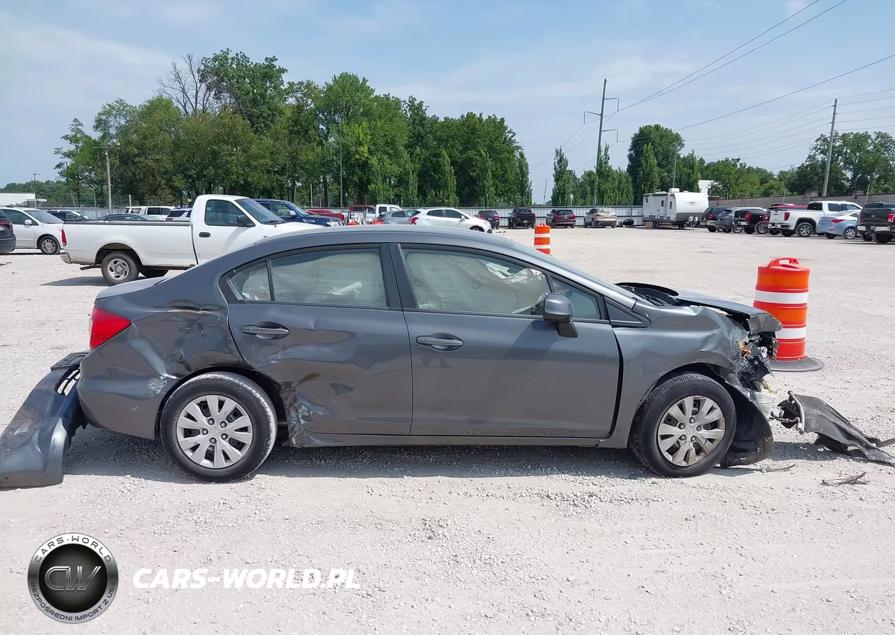 2012 Honda Civic Lx VIN:19XFB2F58CE017563 - 13